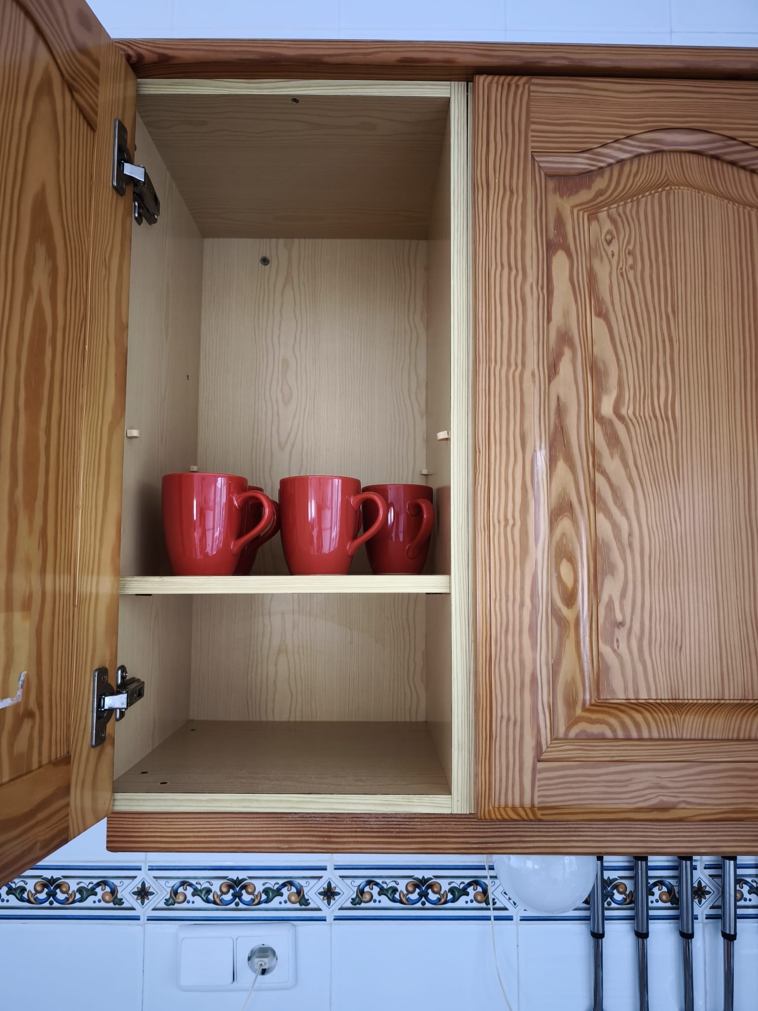 Kitchen with coffee mugs
