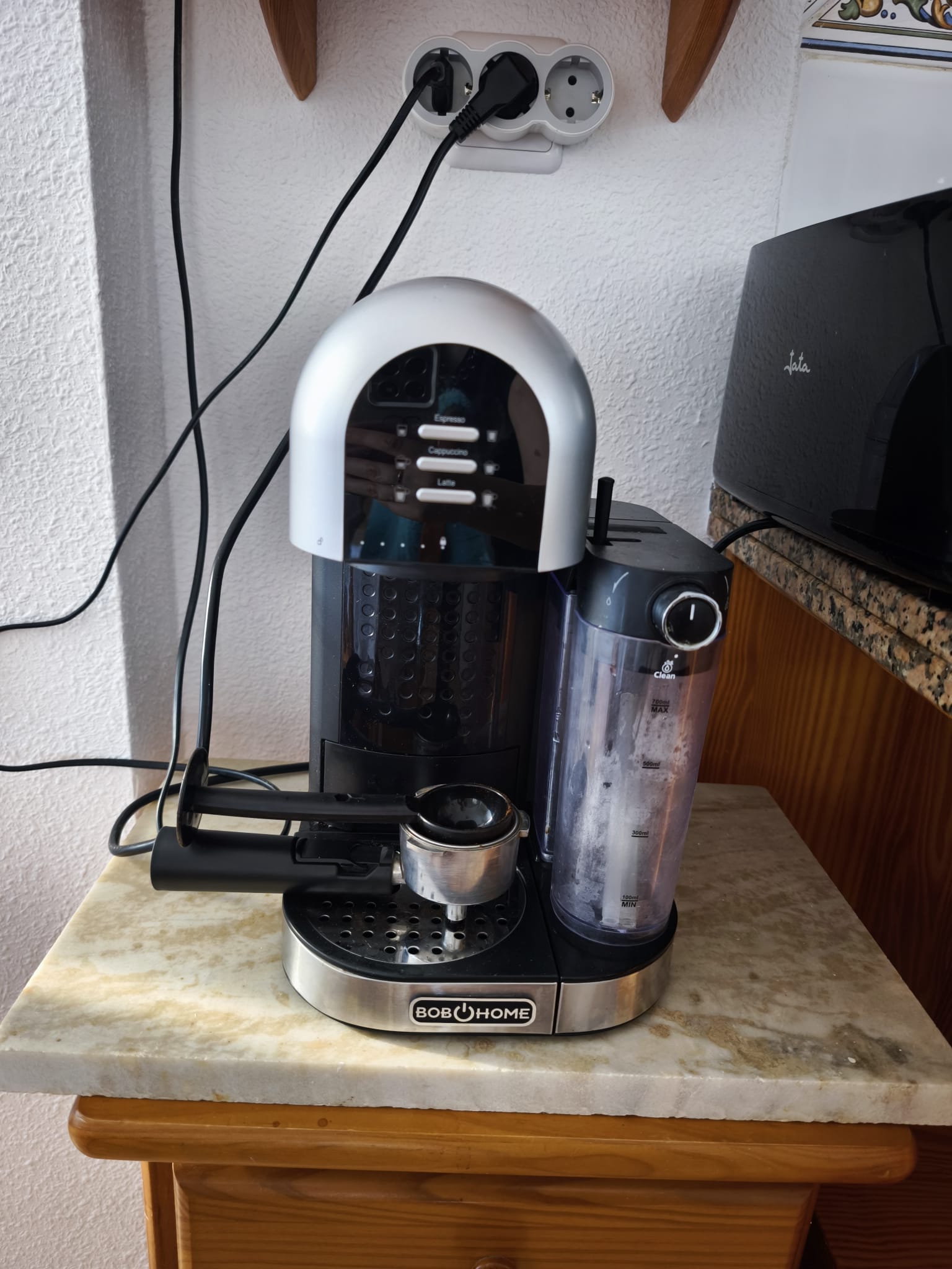 Coffee machine close-up